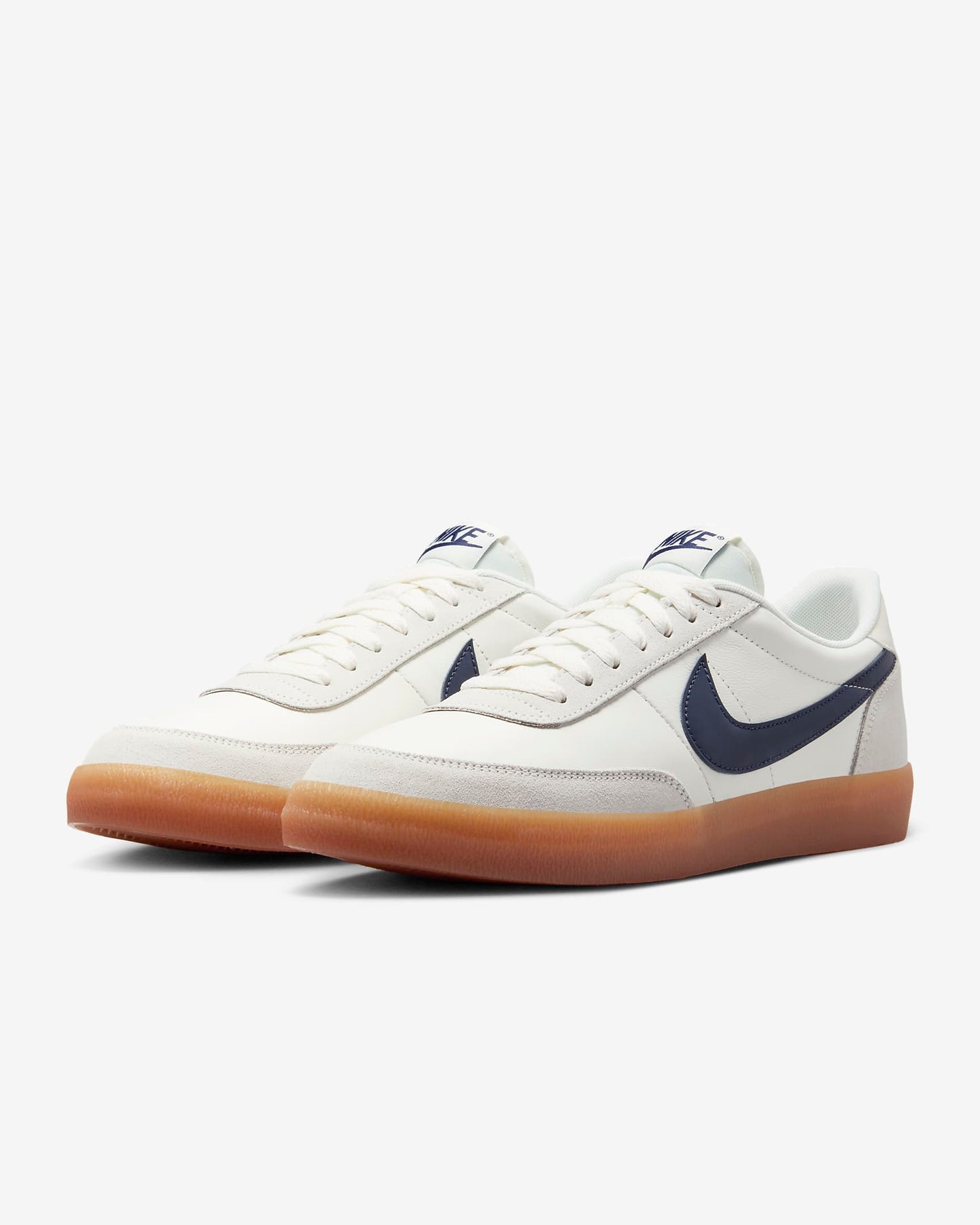 Nike Killshot 2 Leather Men's Shoe, Sail/Gum Yellow/Midnight Navy