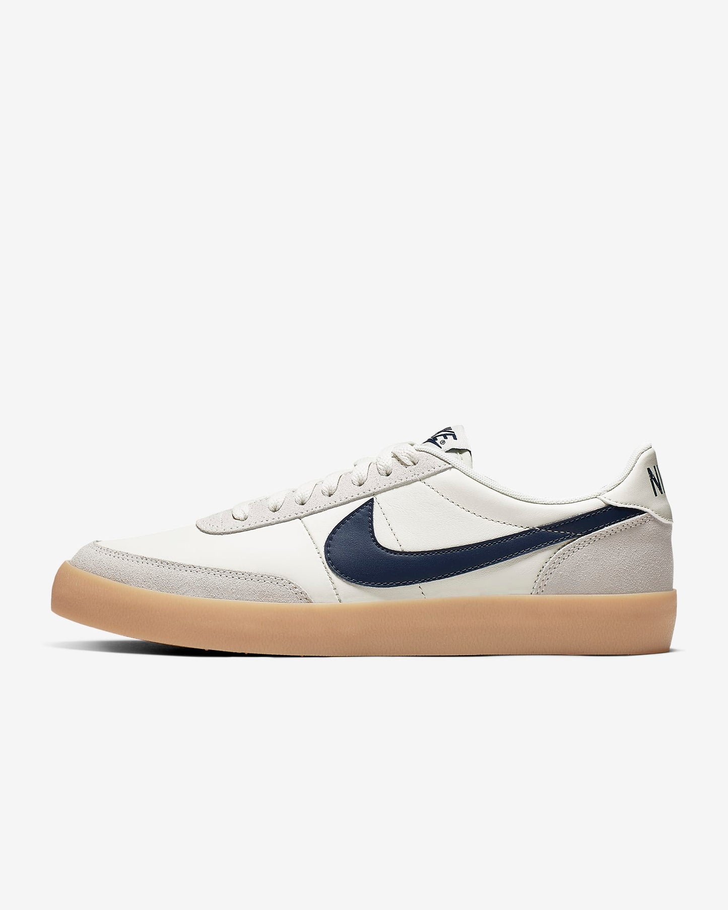 Nike Killshot 2 Leather Men's Shoe, Sail/Gum Yellow/Midnight Navy