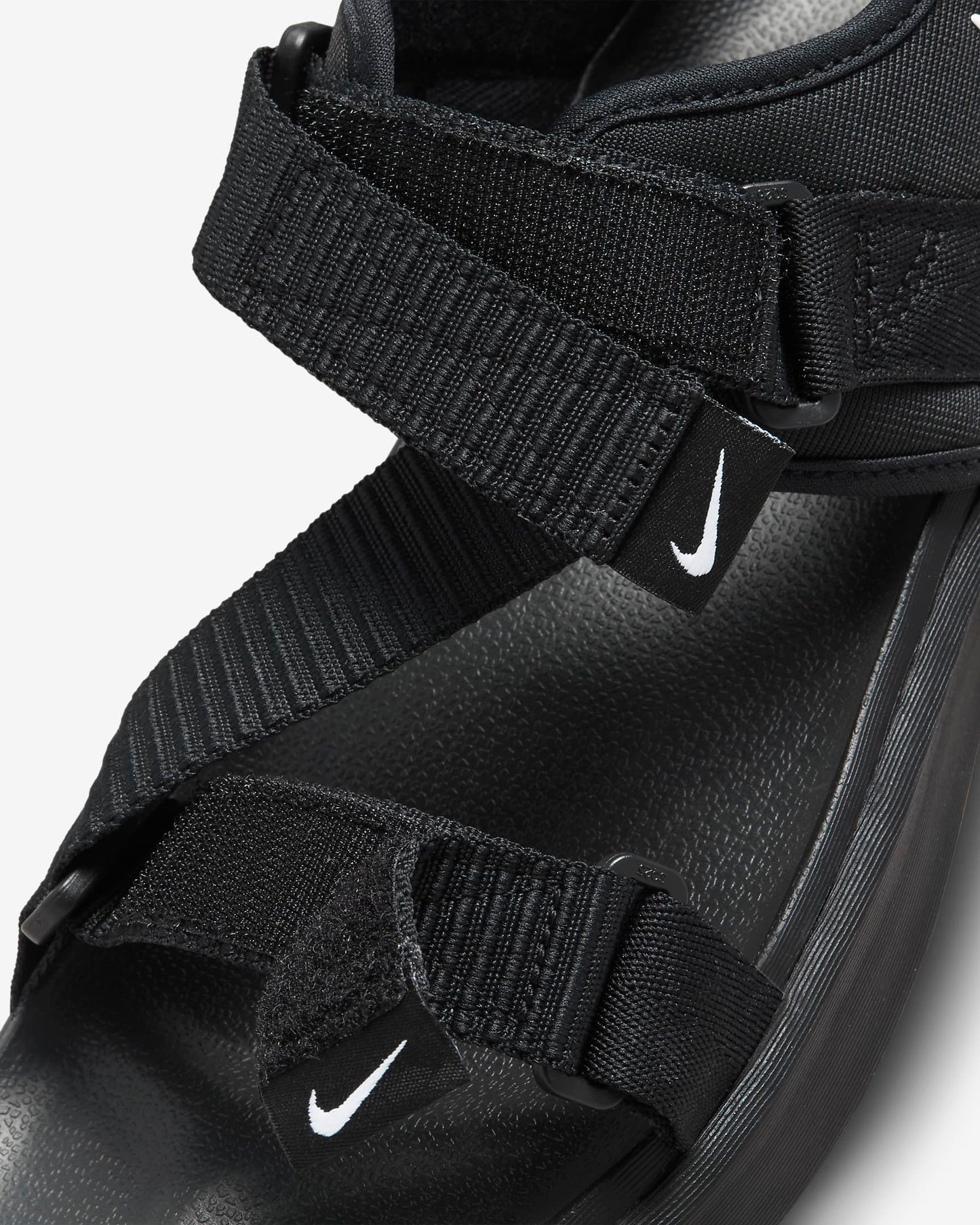 Nike Men's Vista Sandals, Black/Black/White
