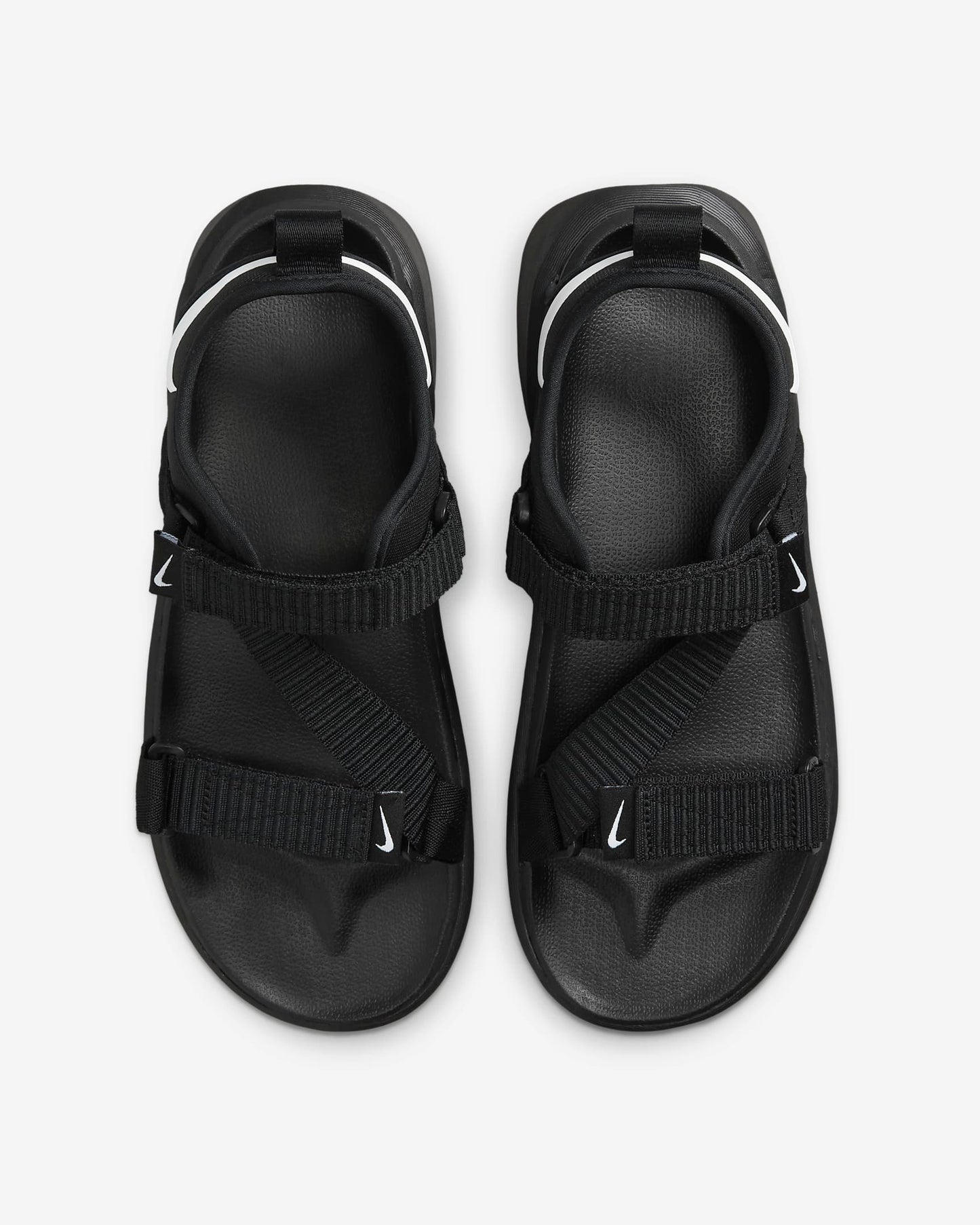 Nike Men's Vista Sandals, Black/Black/White