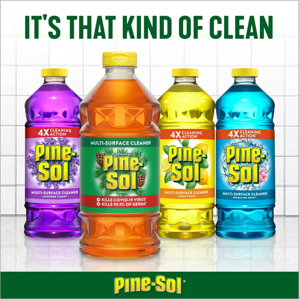 Pine-Sol Multi-Surface Cleaner, Original, 48 Ounce Bottle