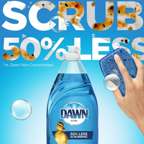 Dawn Ultra Dishwashing Liquid Dish Soap, Original Scent, 75 fl oz