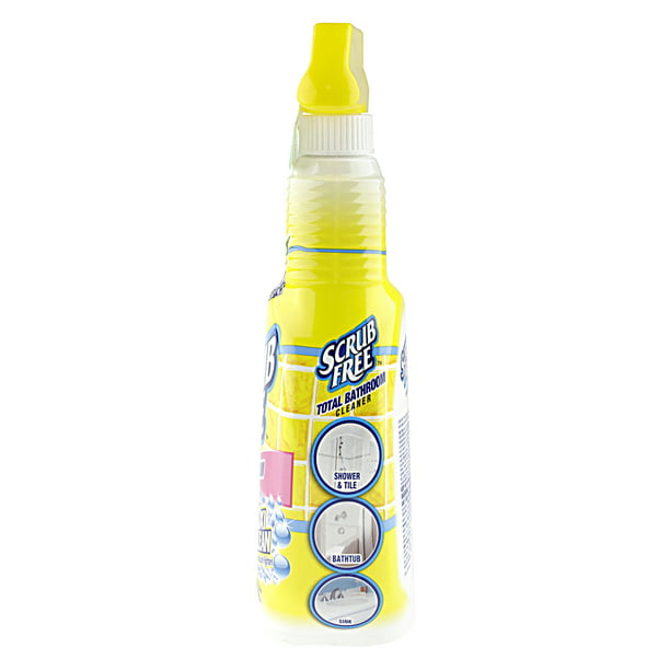Scrub Free Soap Scum Remover Lemon, 32 Fluid Ounce