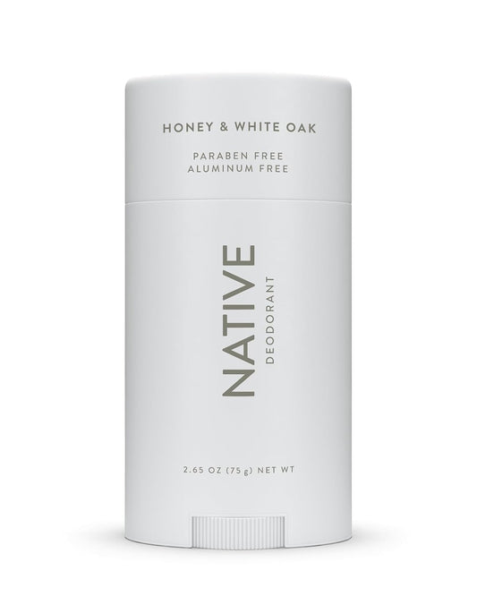 Native Natural Deodorant, Honey & White Oak, Aluminum Free, 2.65 oz
