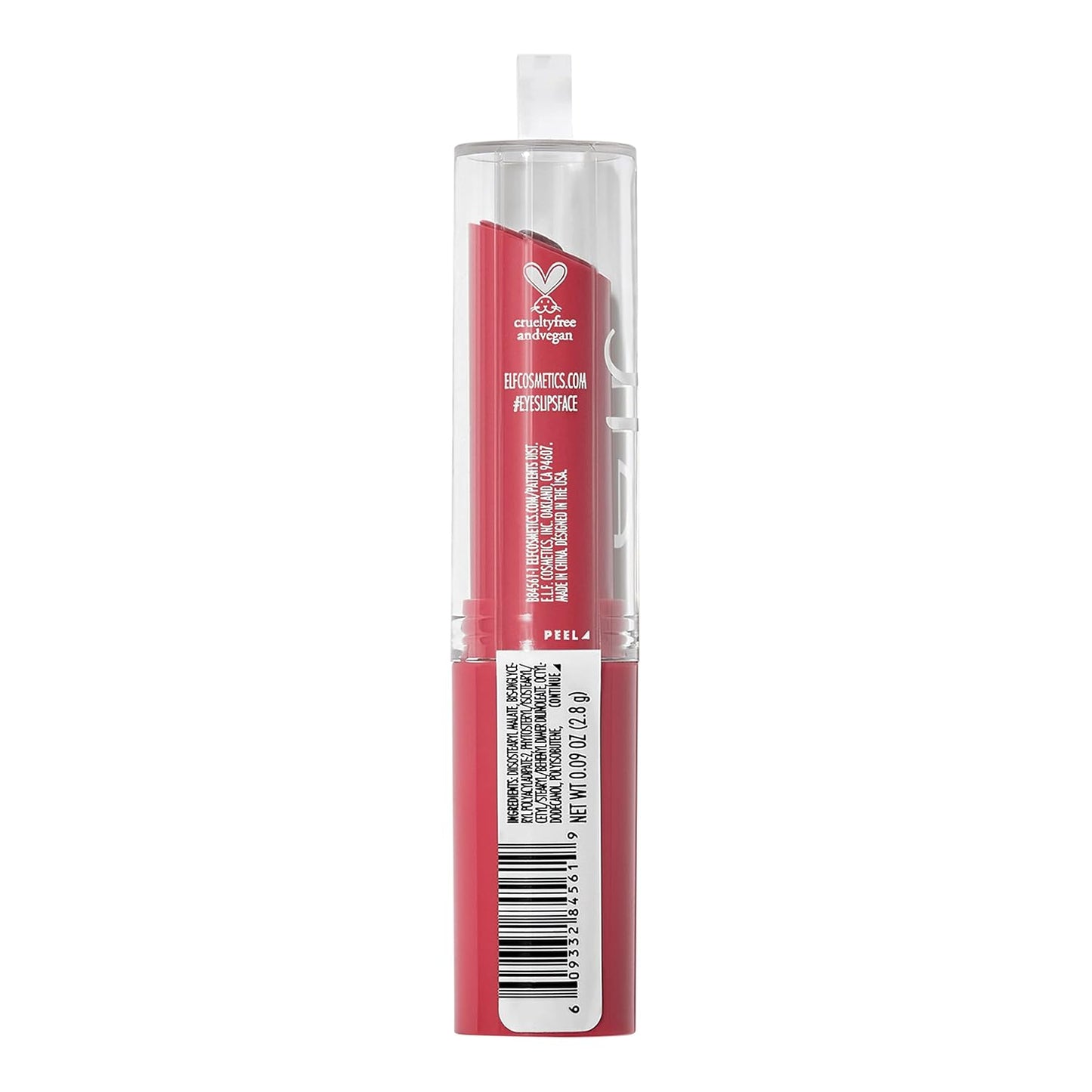 e.l.f. Hydrating Core Lip Shine, Lip Balm For A Sheer Tint Of Color & Soft Shine, Infused With Moisturizing Vitamin E, Vegan & Cruelty-Free, Lovely