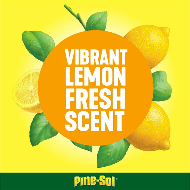 Pine-Sol Multi-Surface Cleaner, Lemon Fresh, 100 fl oz