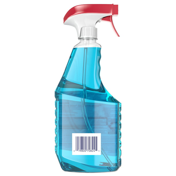 Windex® Glass Cleaner, Original Blue, Spray Bottle, 32 fl oz