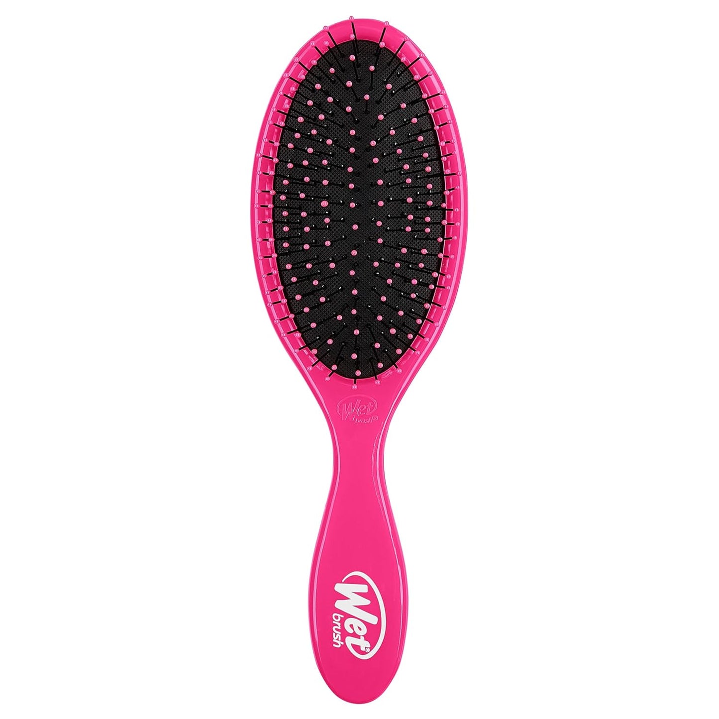 Wet Brush Detangling Brush, Original Detangler Brush (Pink) - Wet & Dry Tangle-Free Hair Brush for Women & Men - No Tangle Soft & Flexible Bristles for Straight, Curly, & Thick Hair