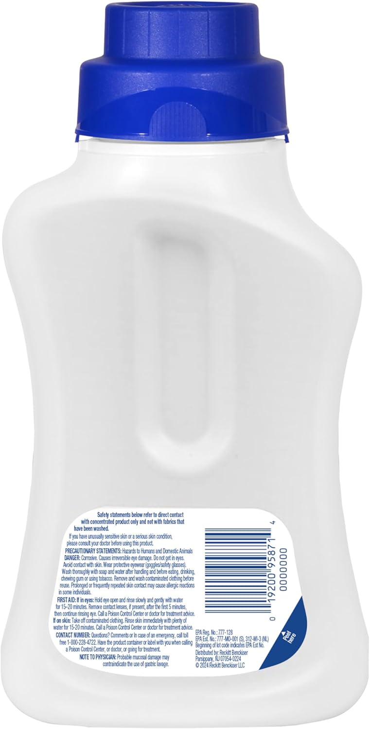 Lysol Disinfectant Laundry Sanitizer & Scent Booster, Laundry Detergent Additive, Color Safe Bleach Alternative, Laundry Odor Eliminator, Kills Bacteria & Viruses, Crisp Linen Scent, 41 Fl Oz Liquid