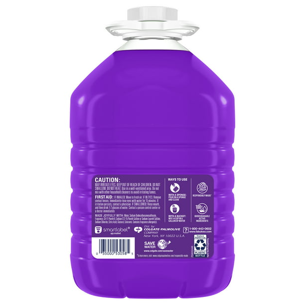 Fabuloso® Multi-Purpose Cleaner, 2X Concentrated, Lavender Scent, 128 fl oz