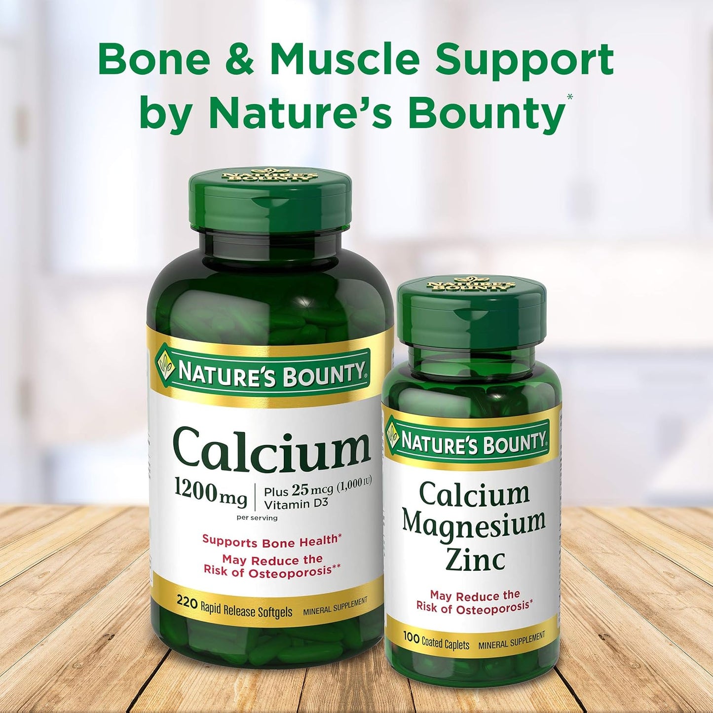 Nature's Bounty Magnesium, Mineral Supplement, Supports Bone and Muscle Health, 500 mg, Coated Tablets, 100 Count