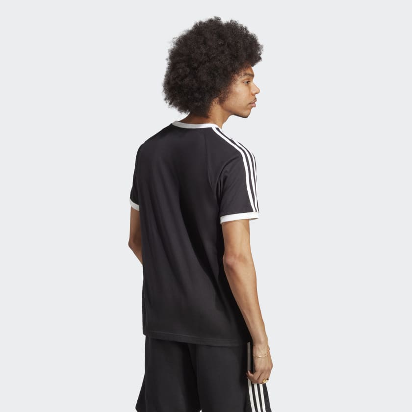 Adidas Men's Adicolor Classics 3-Stripes Tee, Black