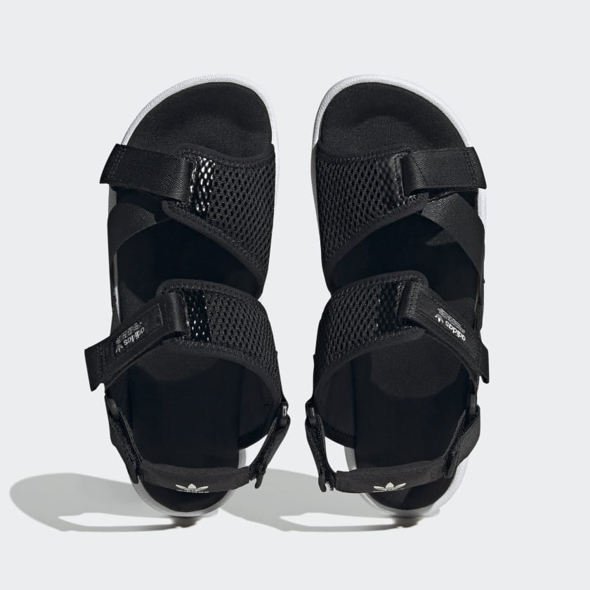 Adidas Women's Adilette Adventure Sandals, Core Black / Cloud White / Off White