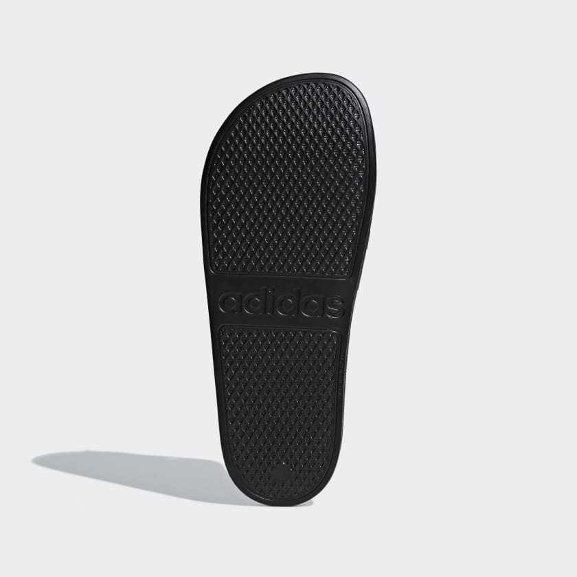 Adidas Women's Adilette Aqua Slides, Core Black / Cloud White / Core Black