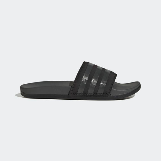 Adidas Women's Adilette Comfort Slides, Core Black / Grey Six / Core Black