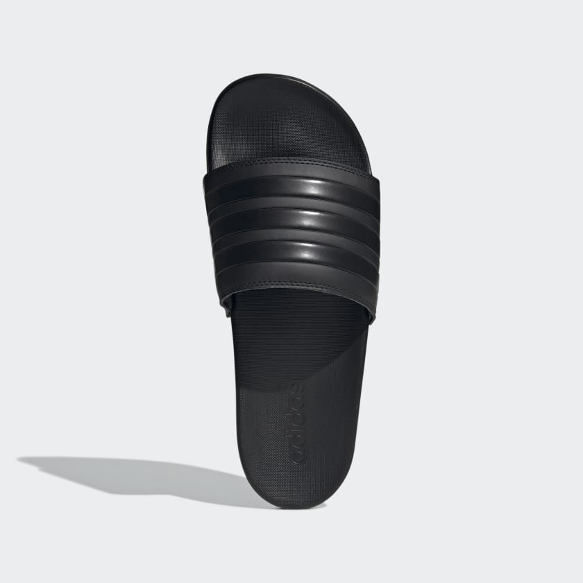Adidas Adilette Comfort Men's Slides, Core Black / Core Black / Core Black