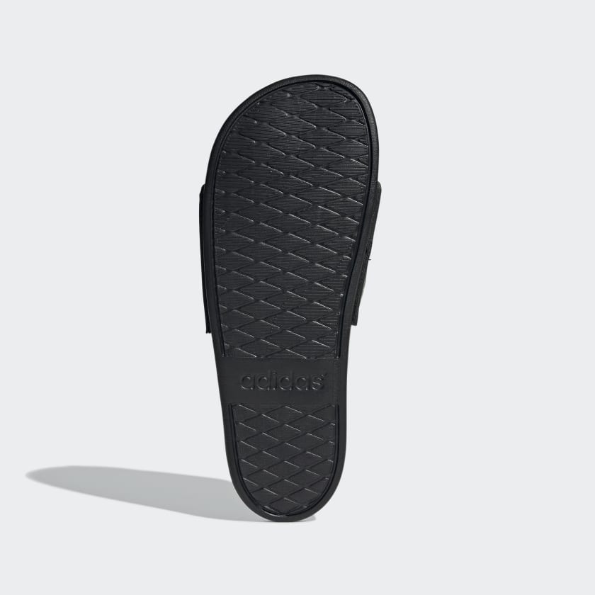 Adidas Adilette Comfort Men's Slides, Core Black / Core Black / Core Black