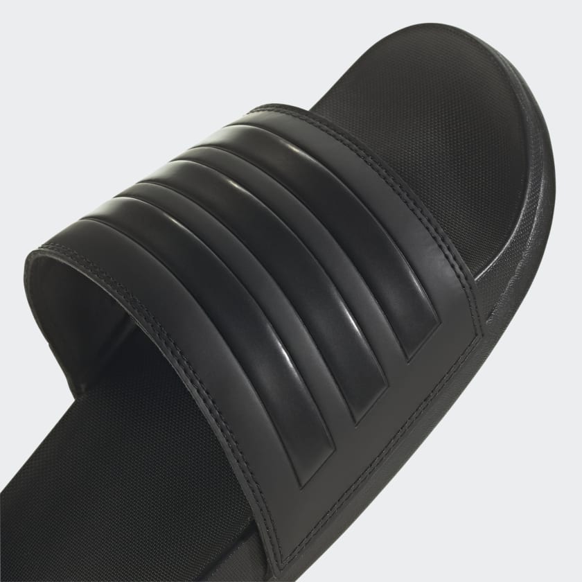 Adidas Adilette Comfort Men's Slides, Core Black / Core Black / Core Black