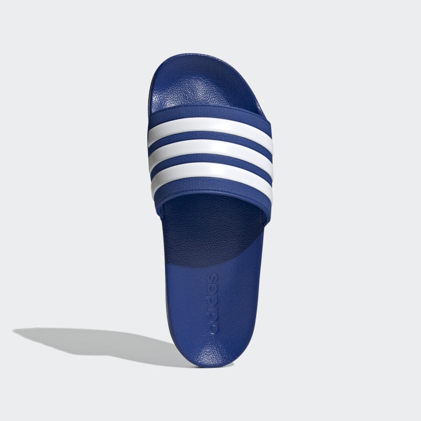 Adidas Adilette Men's Shower Slides, Royal Blue / Cloud White / Royal Blue