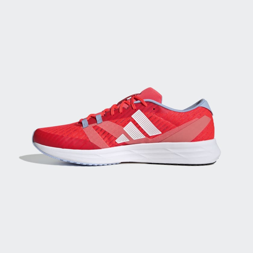 Adidas Women's Adizero RC 5 Running Shoes, Solar Red / Cloud White / Coral Fusion