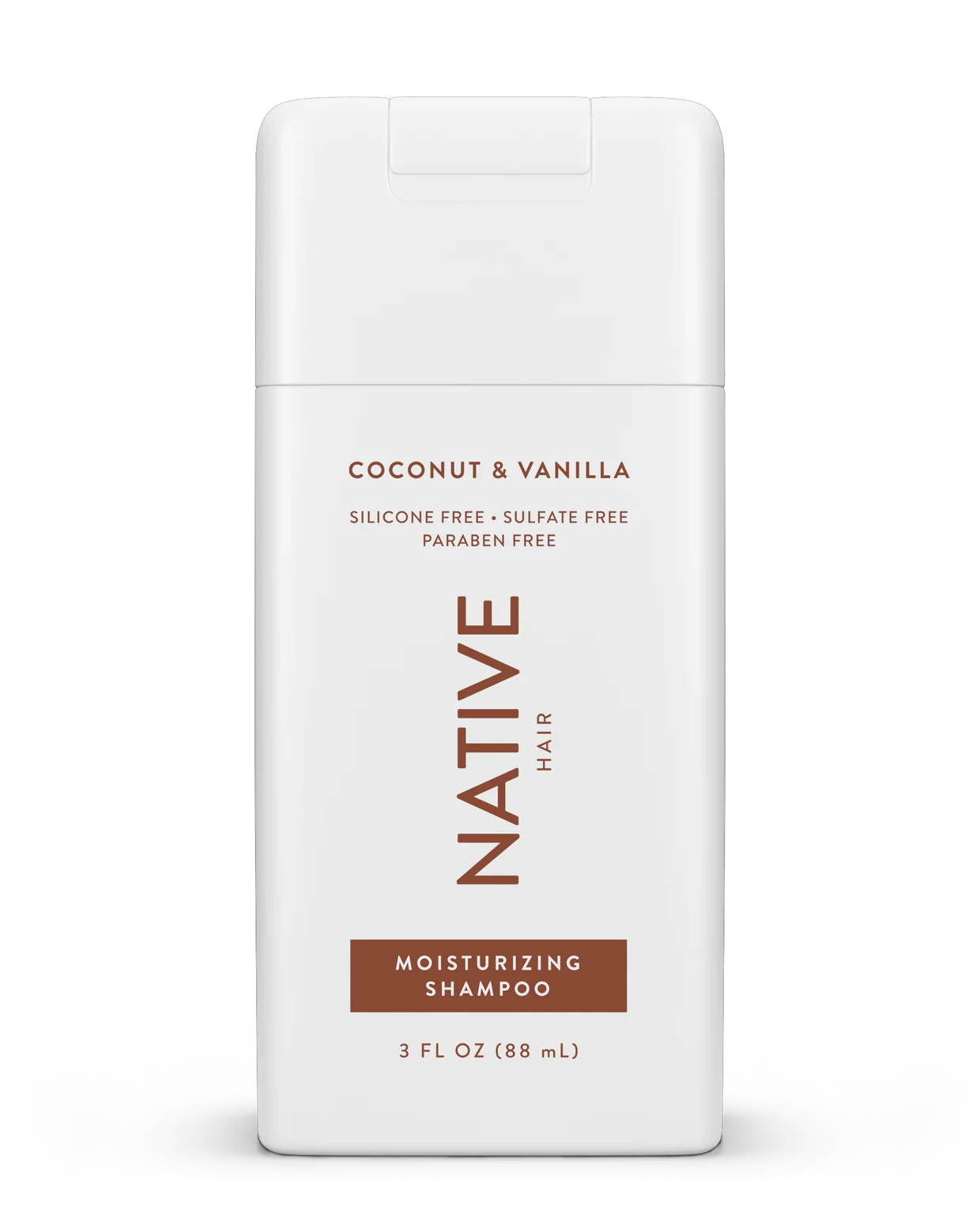 Native Coconut & Vanilla Moisturizing Shampoo - 3 fl oz