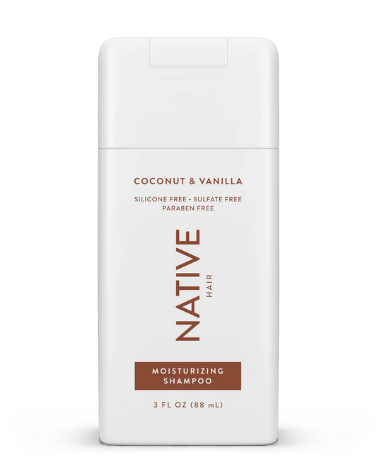 Native Coconut & Vanilla Moisturizing Shampoo - 3 fl oz