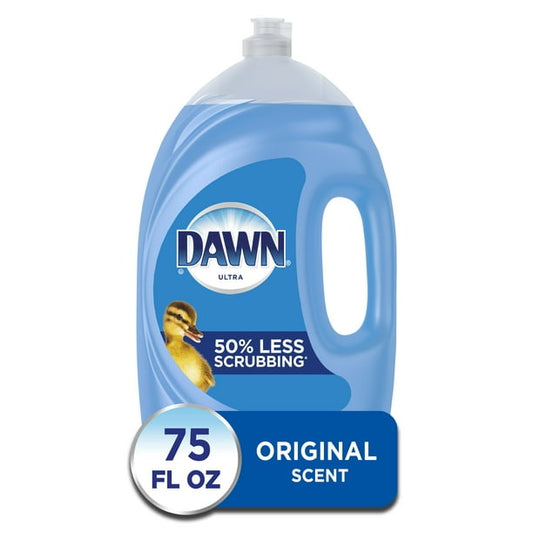 Dawn Ultra Dishwashing Liquid Dish Soap, Original Scent, 75 fl oz