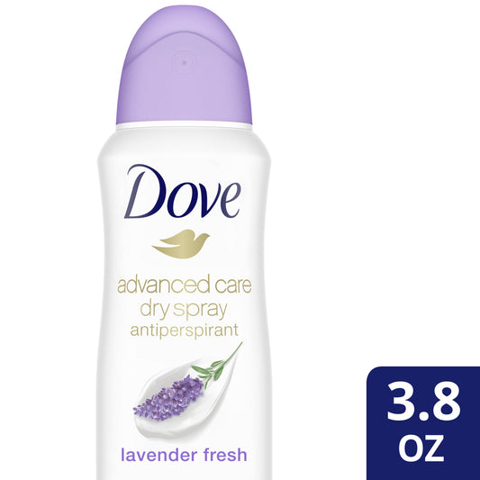 Dove Lavender Fresh Dry Spray Antiperspirant Deodorant, 3.8 oz