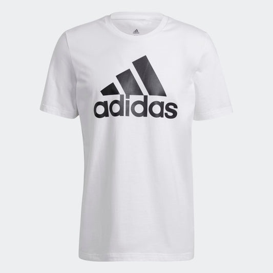 Adidas Men's Essentials Big Logo Tee, White / Black