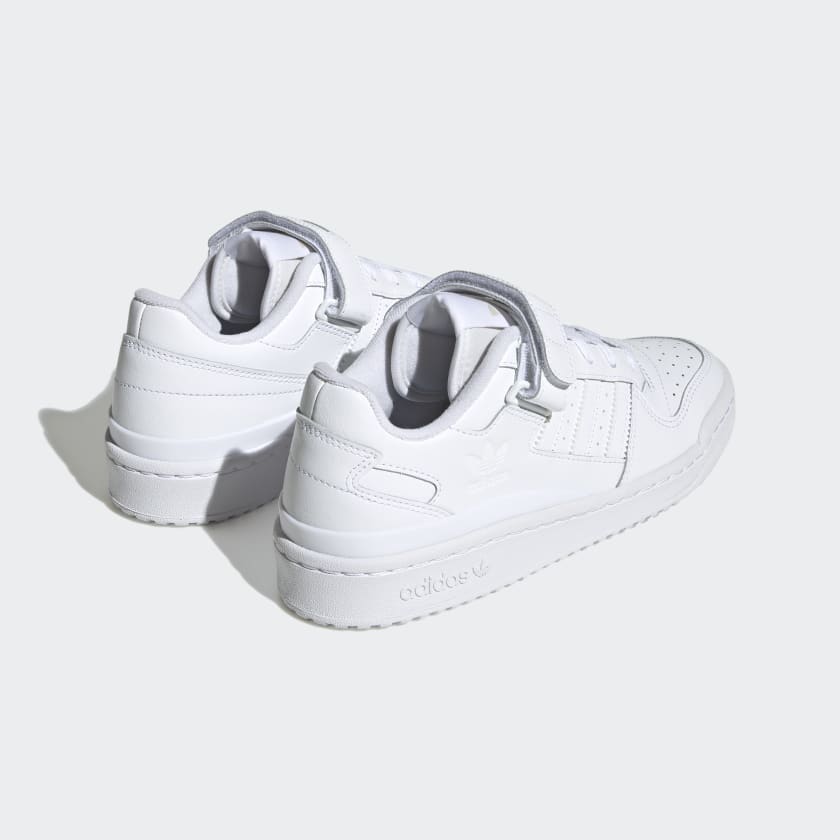 Adidas Forum Low Women's Shoes, Cloud White / Cloud White / Cloud White
