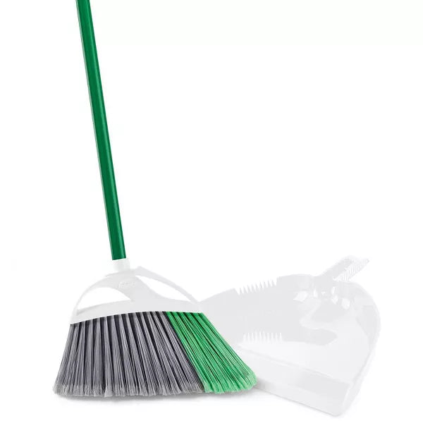 Libman Large Precision Angle Broom with Dustpan