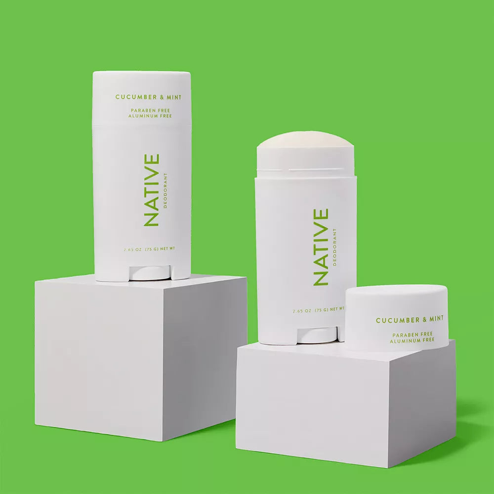 Native Deodorant - Cucumber & Mint - Aluminum Free - 2.65 oz