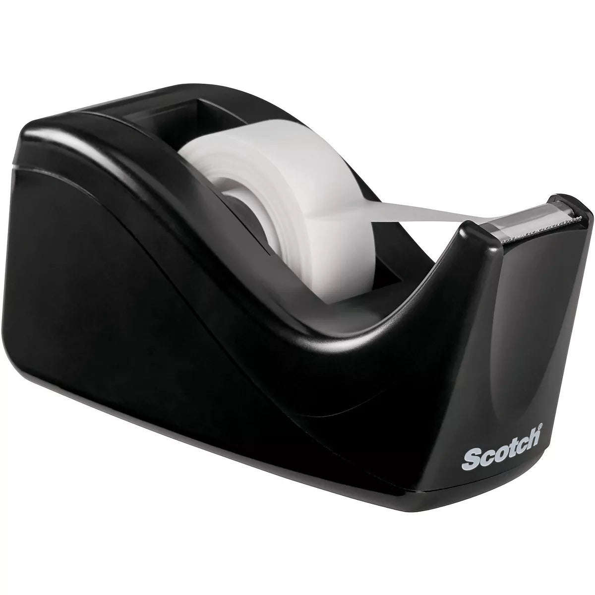 Scotch Desktop Tape Dispenser Black Two-Tone (C60-BK) 567884