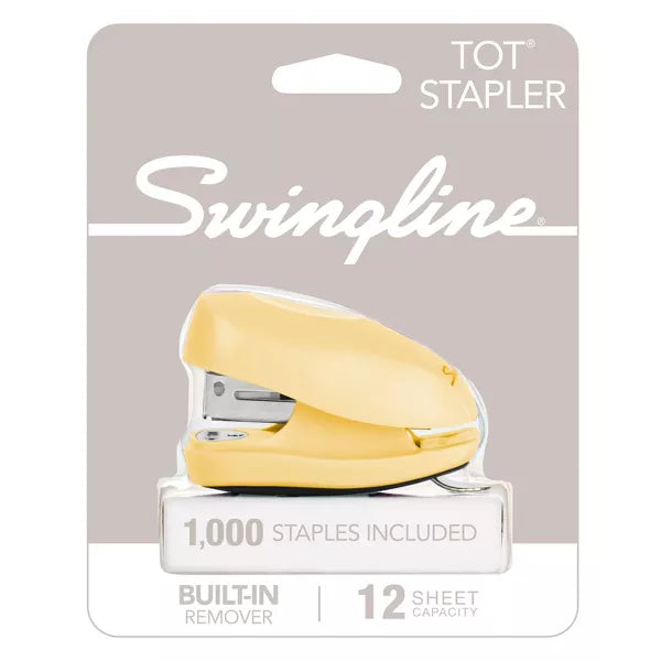 Swingline Tot Mini Stapler (Color Will Vary)