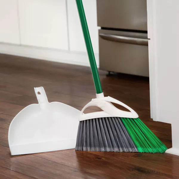 Libman Large Precision Angle Broom with Dustpan