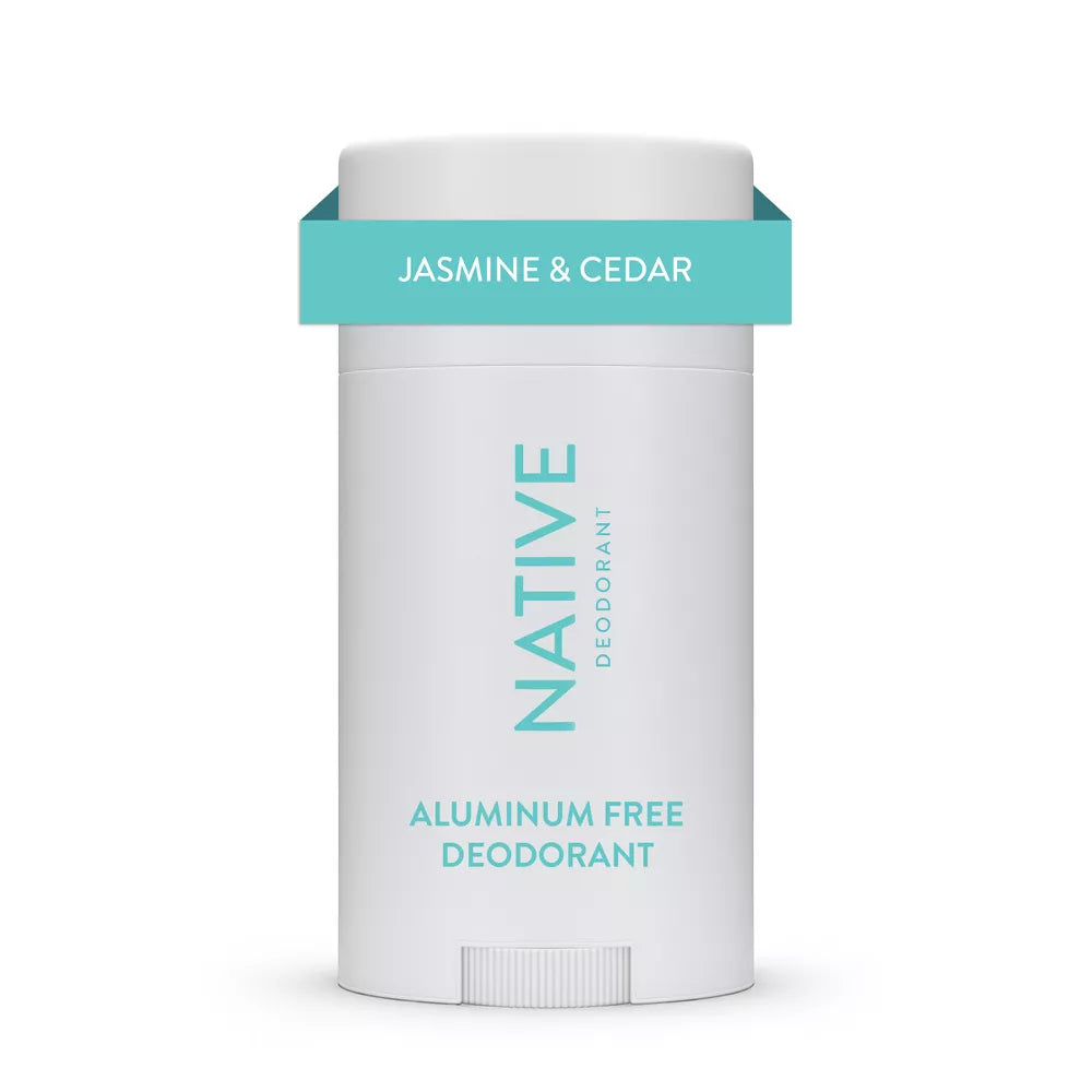 Native Deodorant - Jasmine & Cedar - Aluminum Free - 2.65 oz