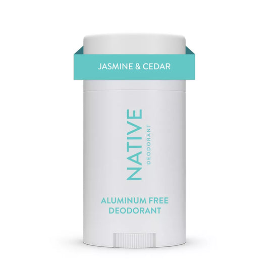 Native Deodorant - Jasmine & Cedar - Aluminum Free - 2.65 oz