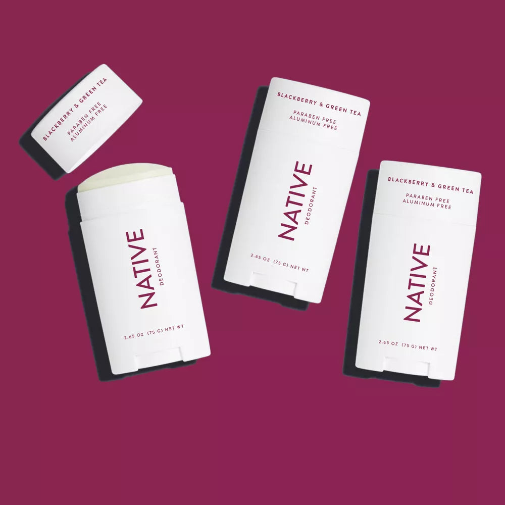 Native Deodorant - Blackberry & Green Tea - Aluminum Free - 2.65 oz
