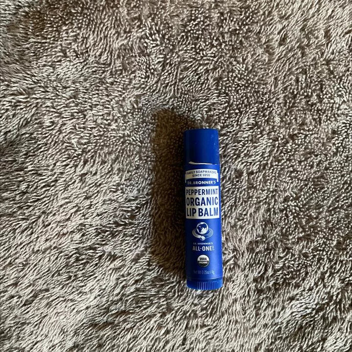 Dr. Bronner's Organic Lip Balm Peppermint - .15oz