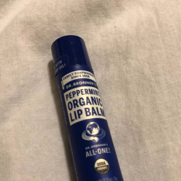 Dr. Bronner's Organic Lip Balm Peppermint - .15oz