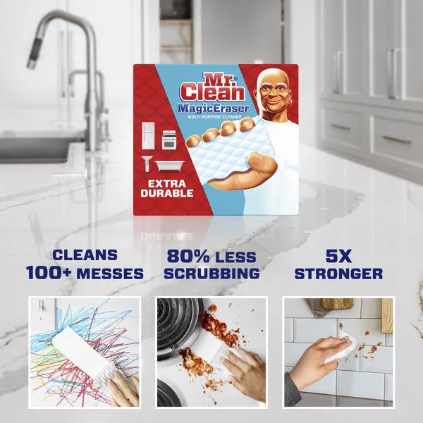 Mr. Clean Extra Durable Scrub Magic Eraser Sponges