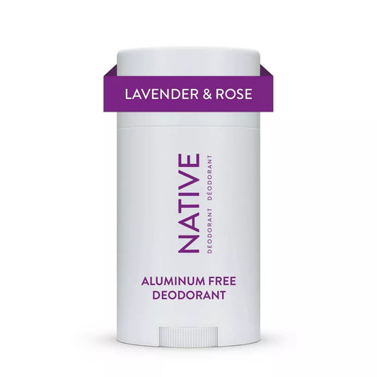 Native Deodorant - Lavender & Rose - Aluminum Free - 2.65 oz