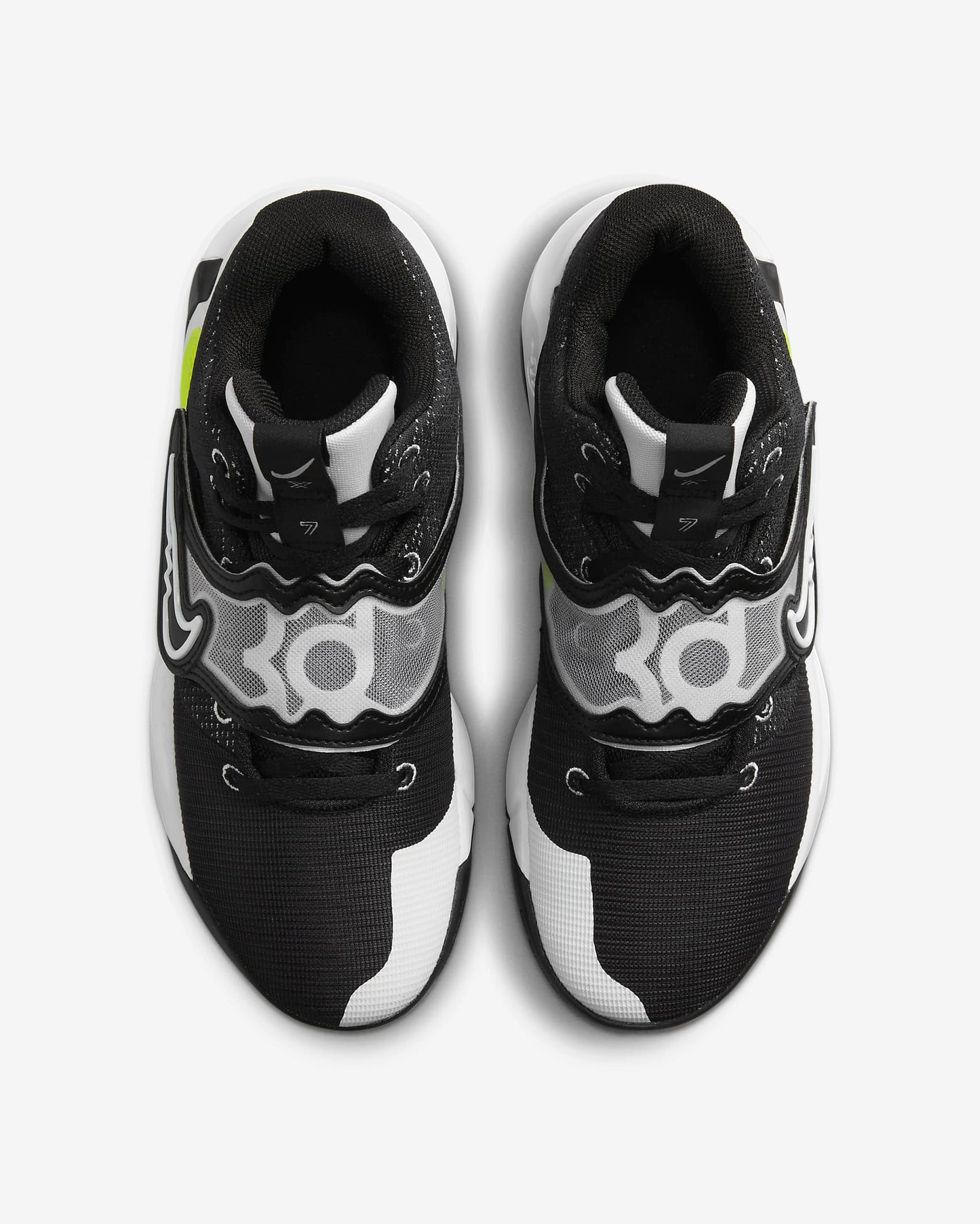 KD Trey 5 X Basketball Shoes, Black/Volt/White