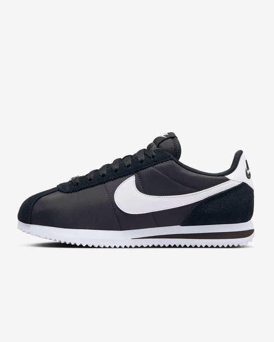 Nike Cortez Women's Textile Shoes, Black/White