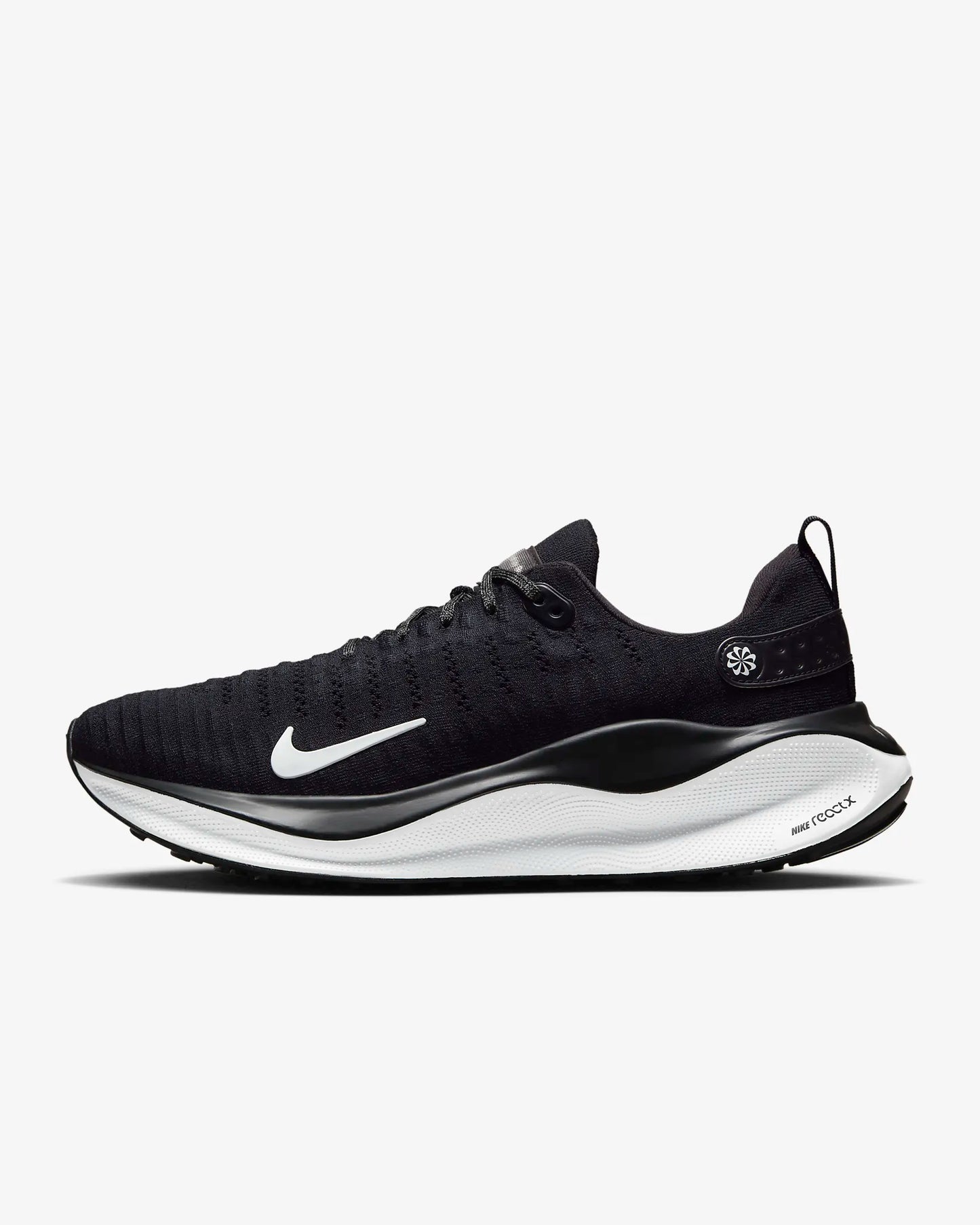 Nike Men's InfinityRN 4 Road Running Shoes, Black/Dark Grey/White