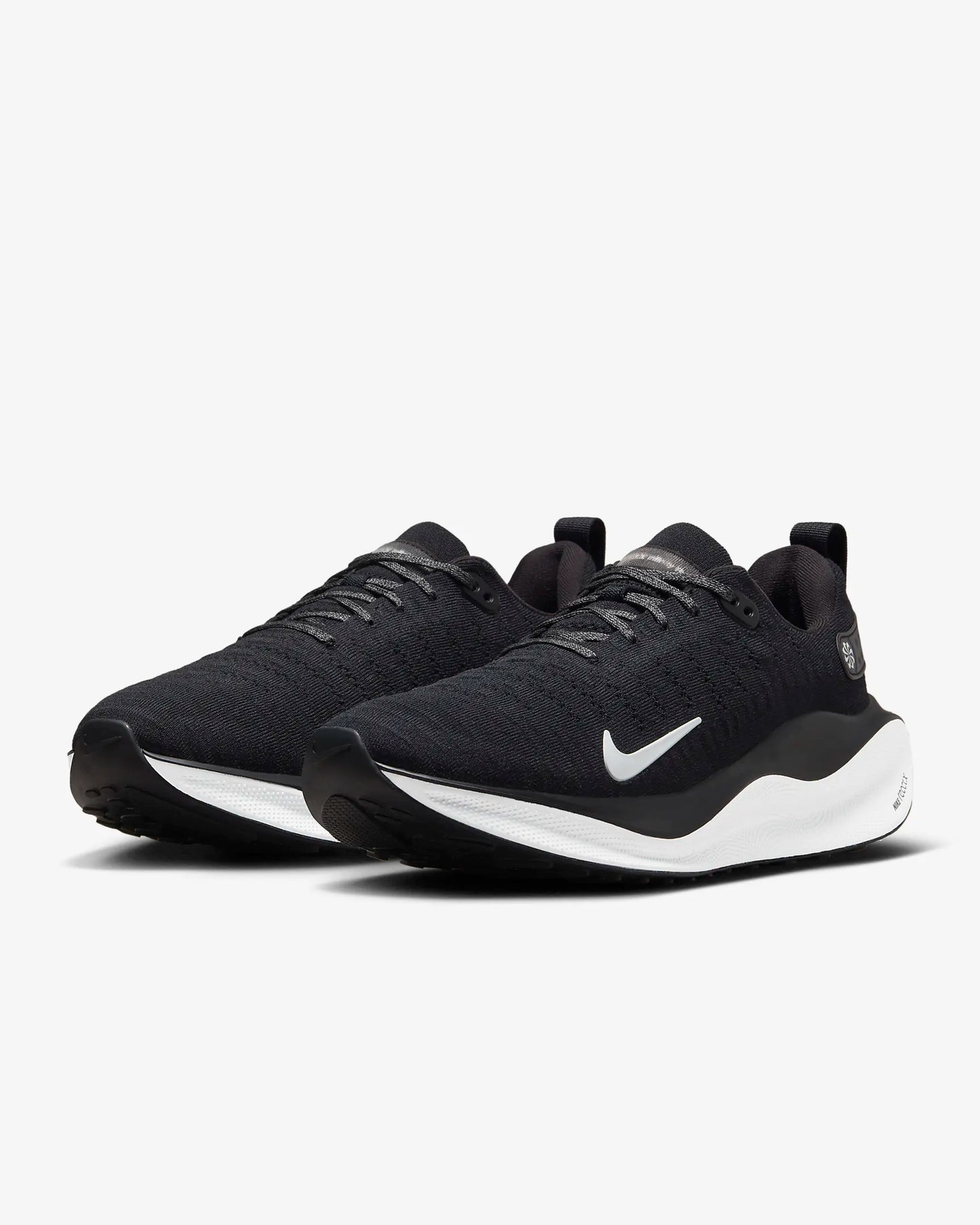 Nike Men's InfinityRN 4 Road Running Shoes, Black/Dark Grey/White