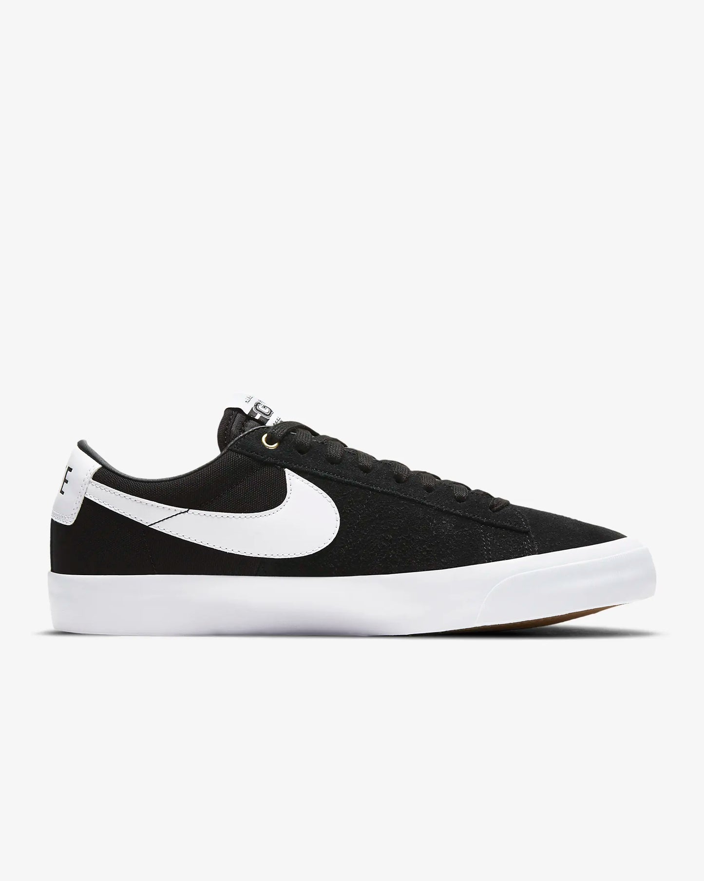 Nike Women's SB Zoom Blazer Low Pro GT Skate Shoes, Black/Black/Gum Light Brown/White