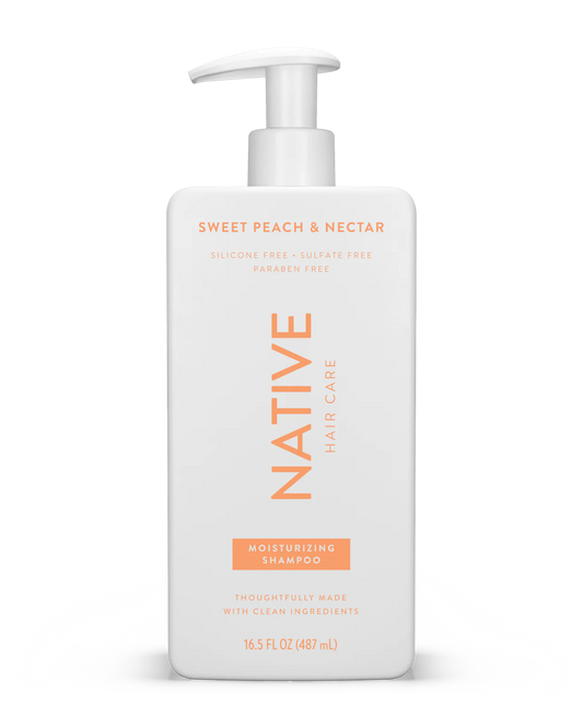 Native Sweet Peach & Nectar Moisturizing Shampoo - 16.5 fl oz