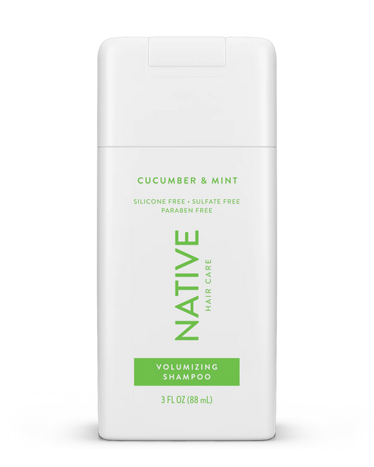 Native Cucumber & Mint Volumizing Shampoo - 3 fl oz