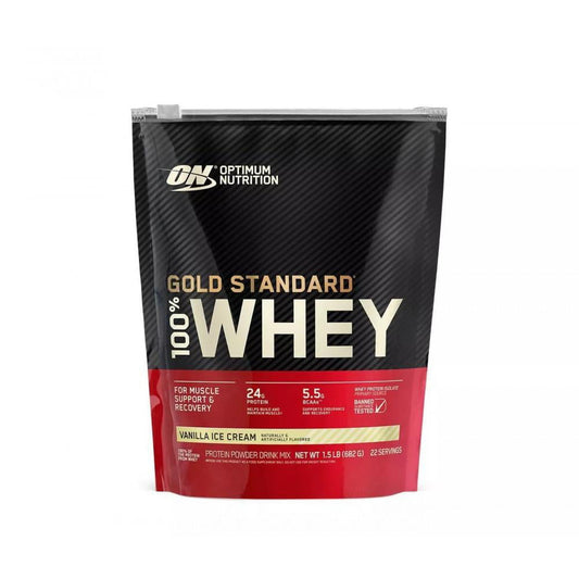 Optimum Nutrition, Gold Standard 100% Whey, Protein Powder, Vanilla Ice Cream, 22 Servings